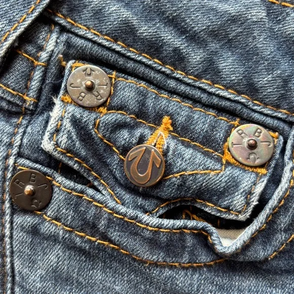 Y2K True Religion Low Rise Jeans | Size 26 - Picture 8 of 15